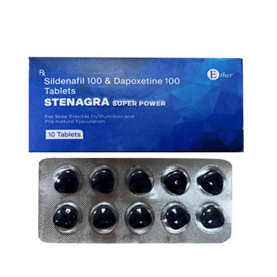 藍鑽STENAGRA SUPER POWER雙效威而鋼助勃延時威而鋼網購